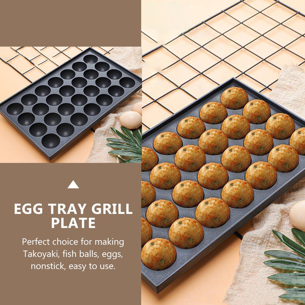1Pcs Octopus Balls Maker Nonst - Takoyaki Grill Plate のレビューと価格