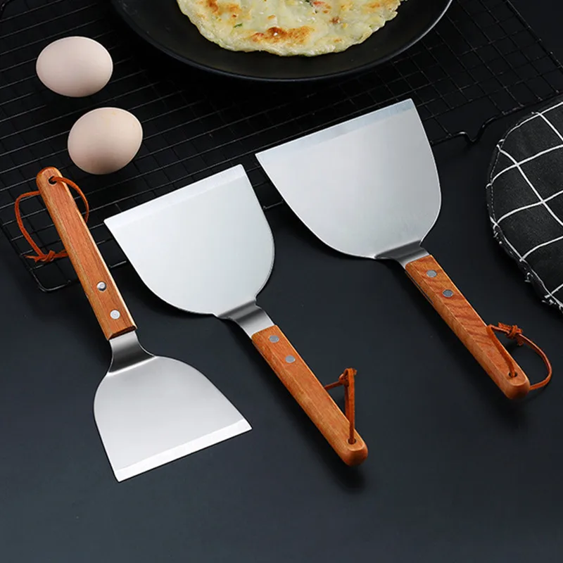 Stainless Steel Wooden Handle  - Okonomiyaki Spatula のレビューと価格