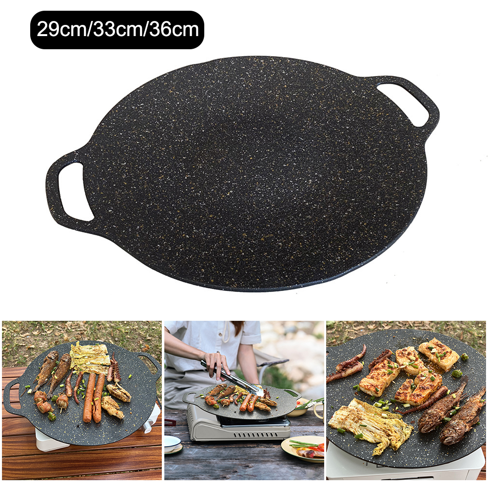 Grilling Pan Non-stick Oil Fry - Danish Pancake Pan のレビューと価格