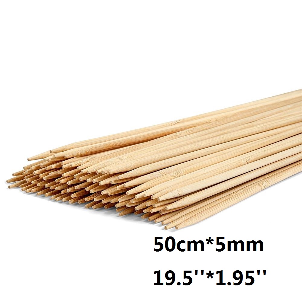50cm x 5mm Long Disposable BBQ - Corn Dog Stick のレビューと価格