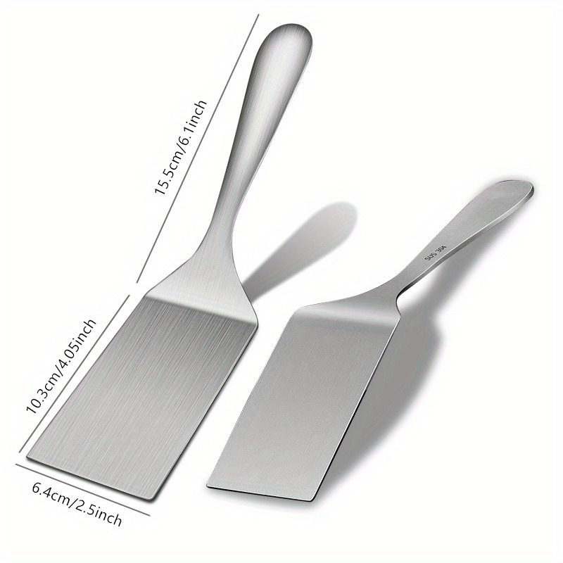 Small Stainless Steel Spatula, - Okonomiyaki Spatula のレビューと価格