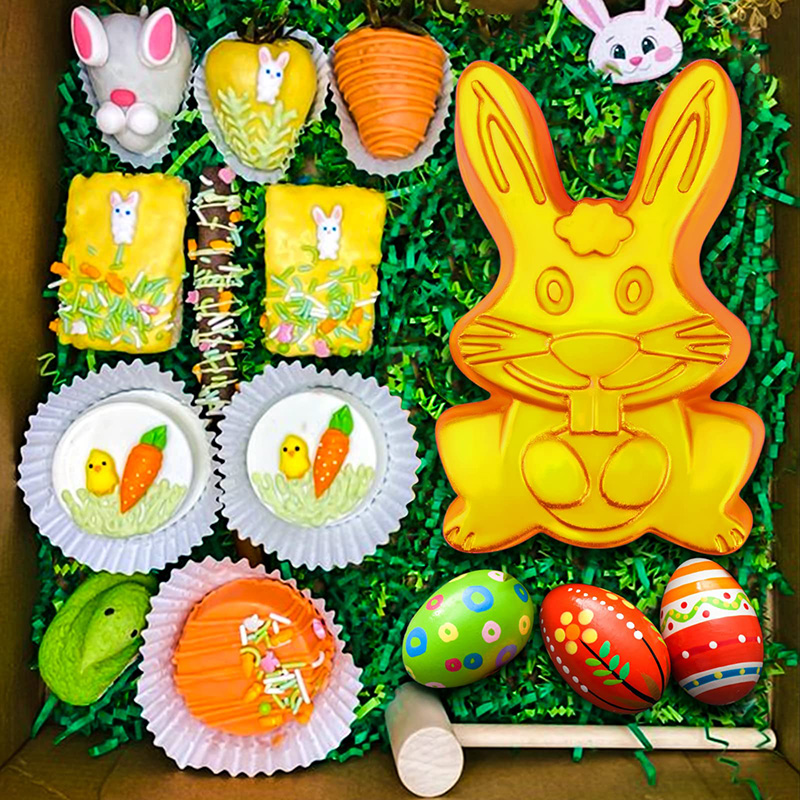 Easter Bunny Chocolate Silicon - Bunny Cake Mold のレビューと価格
