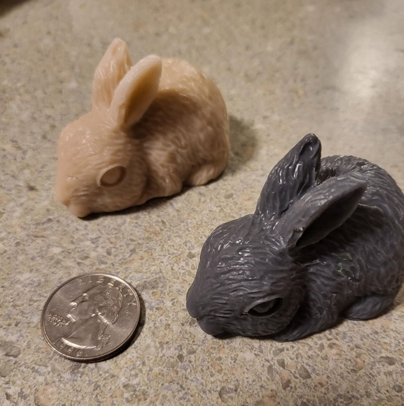 3D Rabbit Silicone Soap Mold E - Bunny Cake Mold のレビューと価格