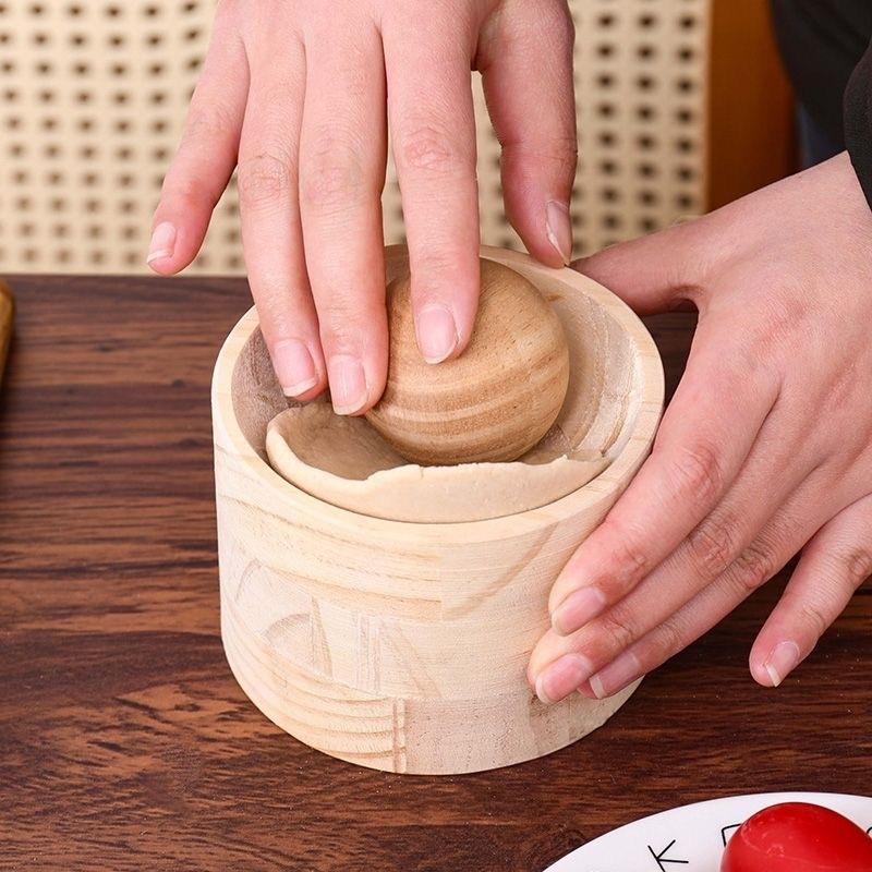 1 Set Wooden Dumpling Maker -  - Dumpling Press Set のレビューと価格