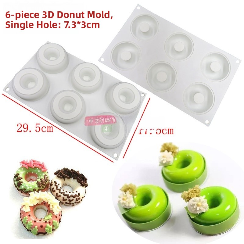 Silicone Cake Molds Large And  - Donut Mold Silicone のレビューと価格