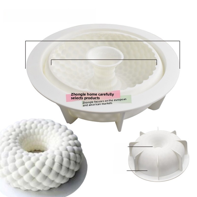 Silicone Cake Molds Large And  - Donut Mold Silicone のレビューと価格