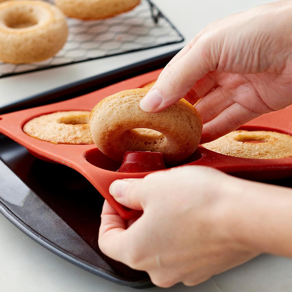 Donut Pan Silicone Baking Mold - Donut Mold Silicone のレビューと価格
