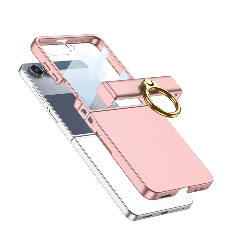 For Samsung Z Flip 7 Ring Stan - Taco Stand Holder のレビューと価格