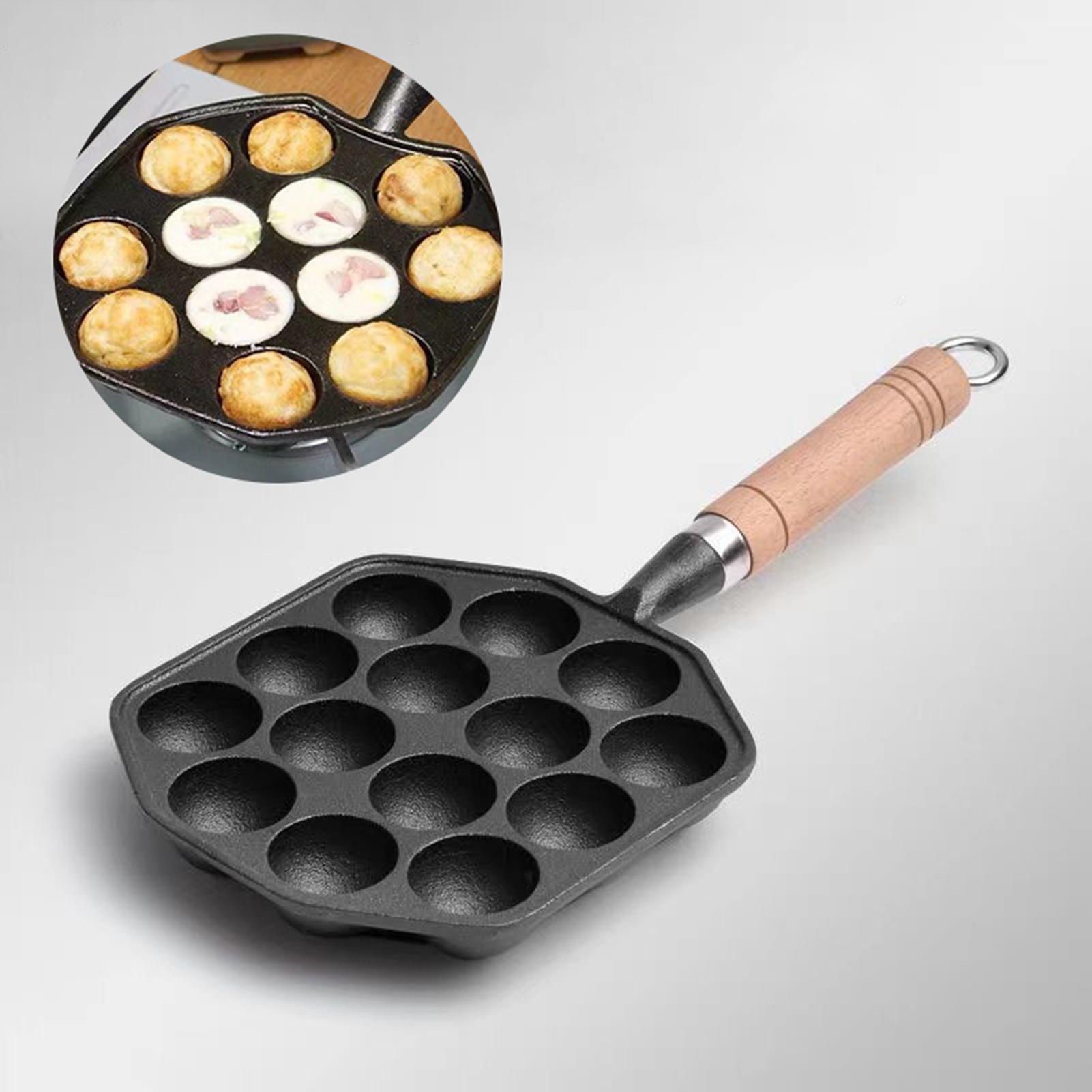 14 Holes Takoyaki Pan Nonstick - Takoyaki Grill Plate のレビューと価格