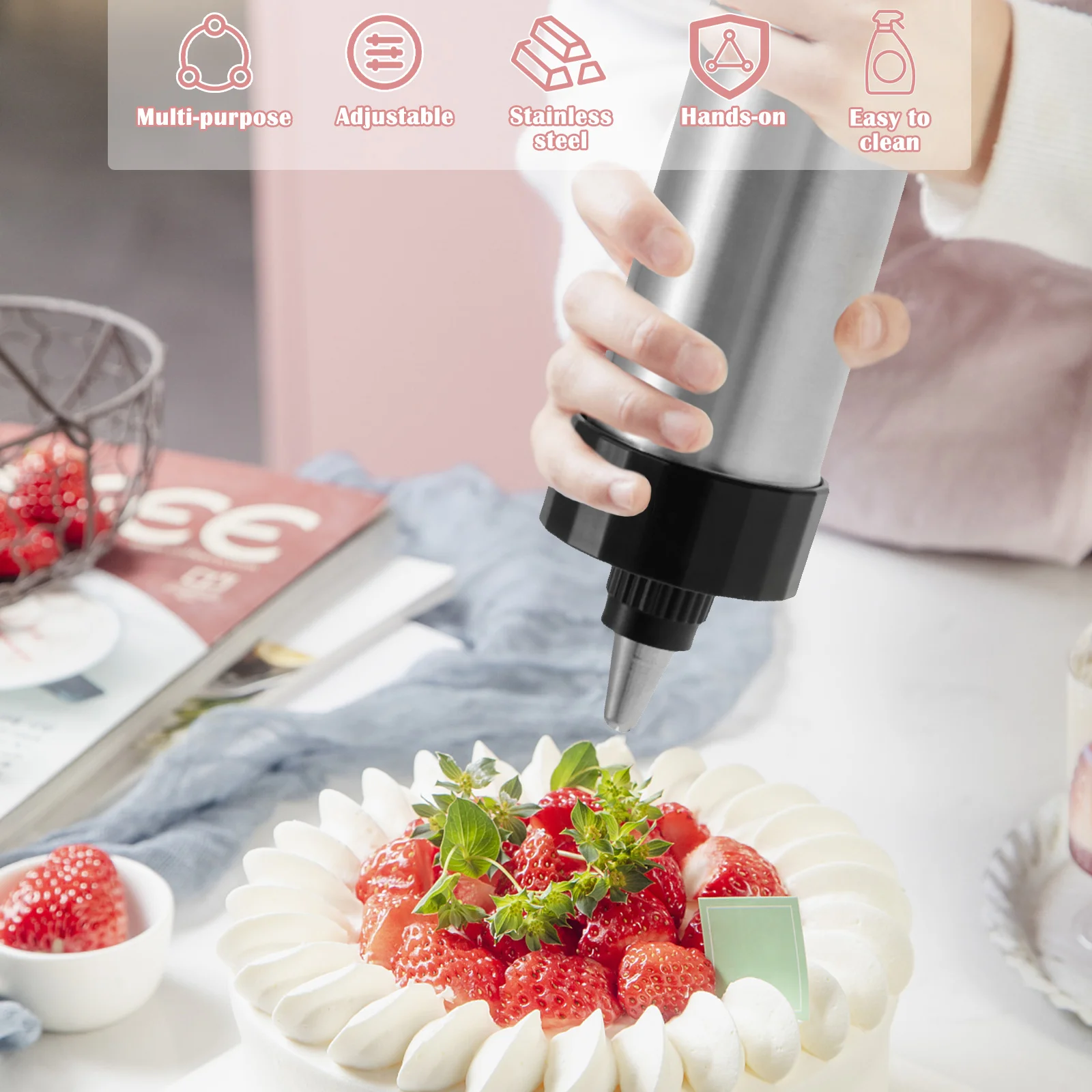 DIY Churro Maker Machine Cooki - Churros Maker Gun のレビューと価格