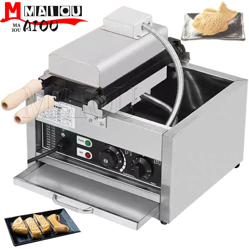 Taiyaki Waffle Maker Electric  - Waffle Cone Maker のレビューと価格
