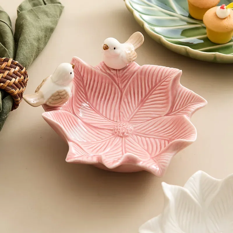 Cute Bird Tray Ceramic Jewelry - Dim Sum Basket のレビューと価格