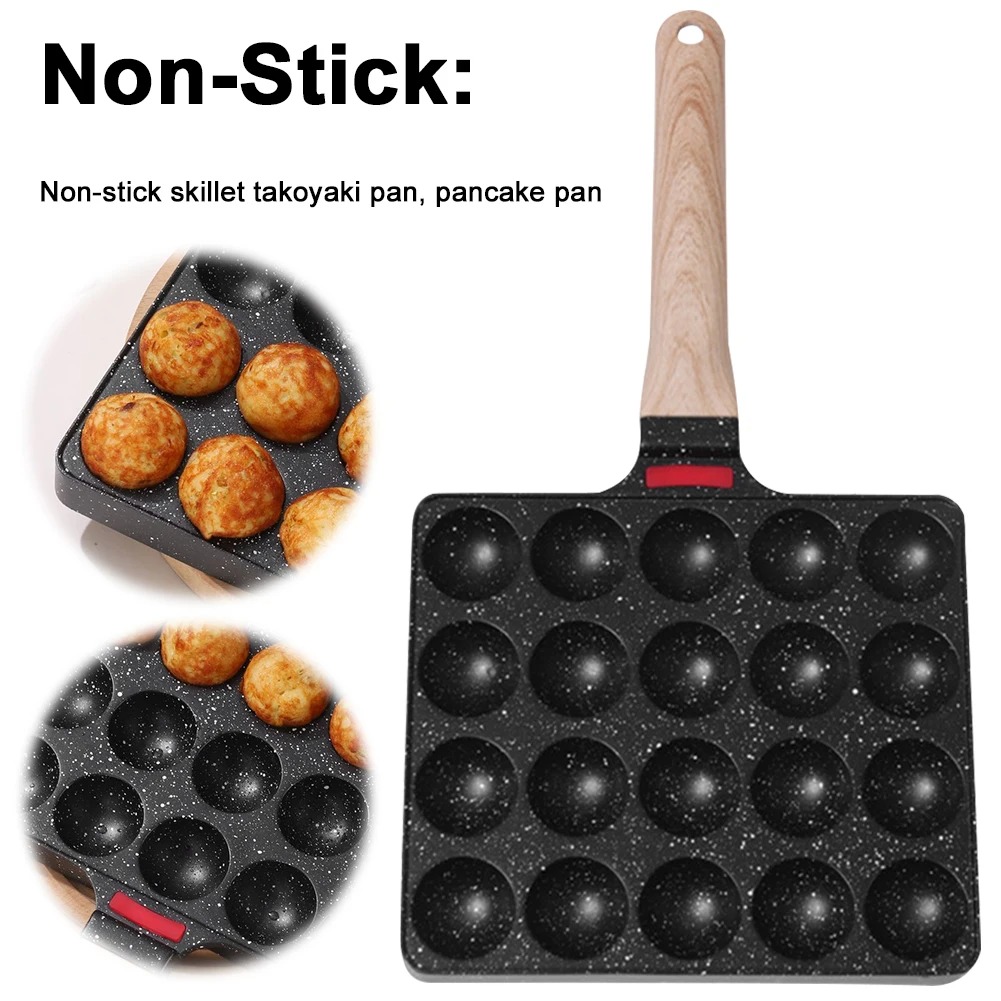 Takoyaki Pan 20 Molds Takoyaki - Takoyaki Grill Plate のレビューと価格