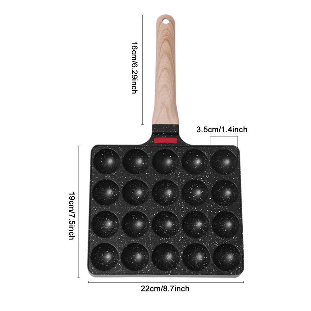 Takoyaki Pan 20 Molds Takoyaki - Takoyaki Grill Plate のレビューと価格