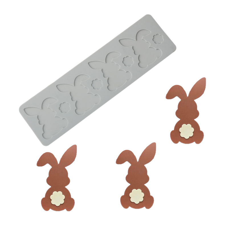 Silicone Lace Mat Pear or Rabb - Bunny Cake Mold のレビューと価格