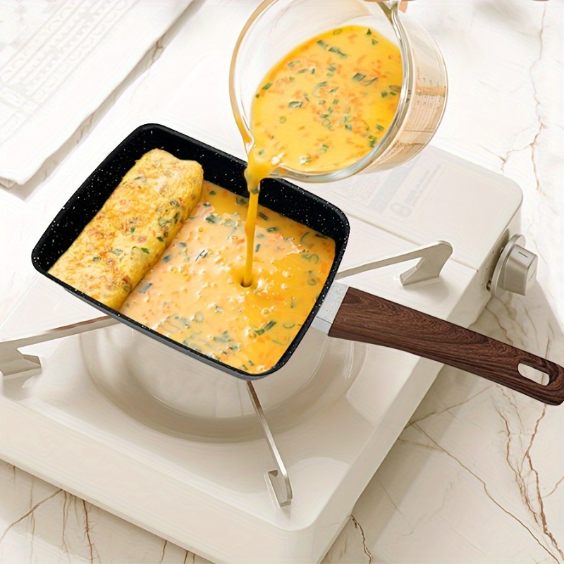 1PCS Egg Fry Pan Square Cast I - Cast Iron Corn のレビューと価格