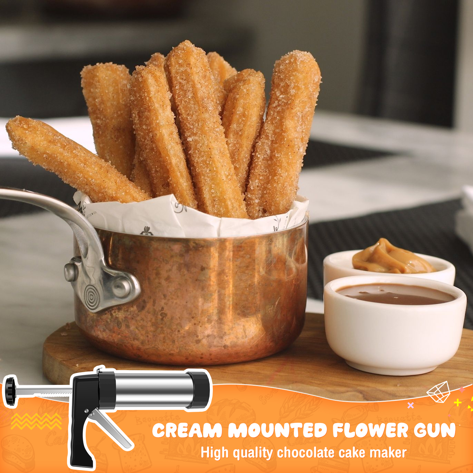Diy Churro Maker Machine And C - Churros Maker Gun のレビューと価格