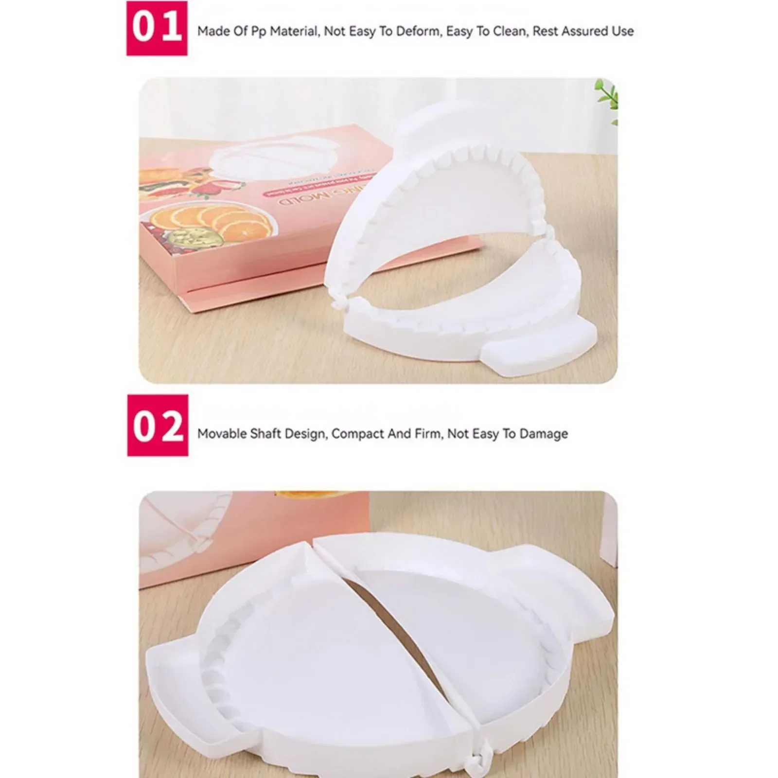 DIY Dumpling Mold Press Kitche - Dumpling Press Set のレビューと価格