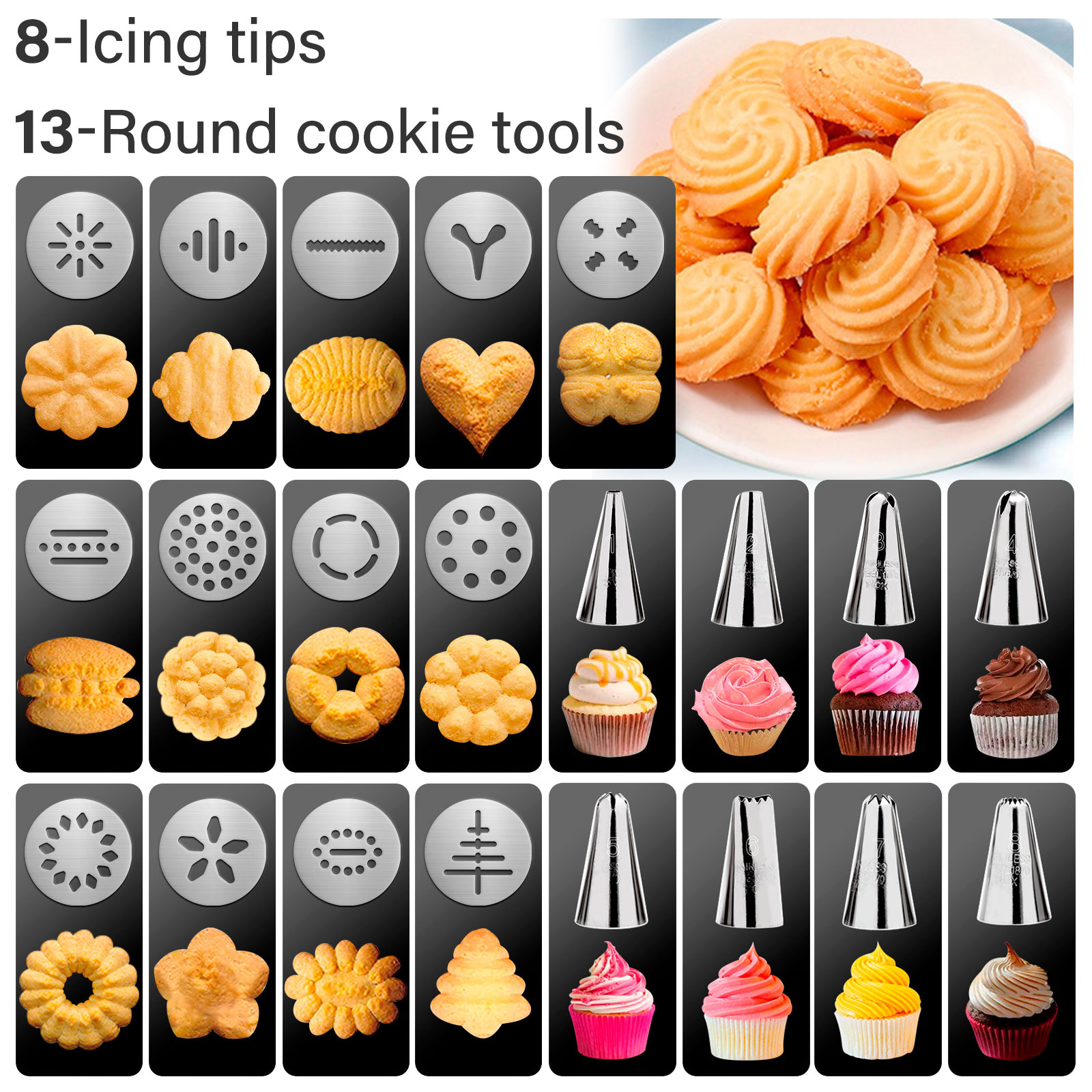 Christmas Cookie Press Gun and - Churros Maker Gun のレビューと価格