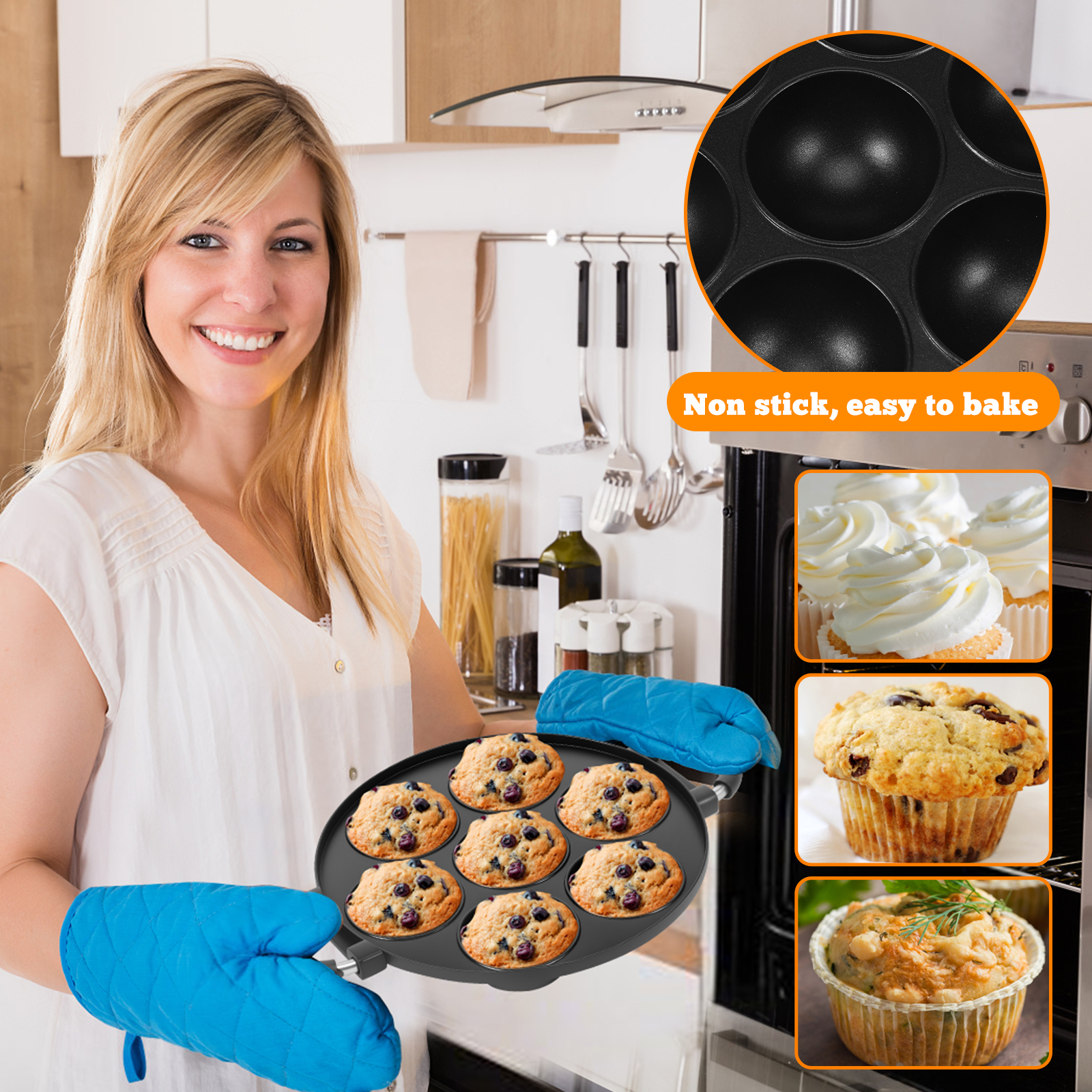 16/7 Holes Takoyaki Pan Alumin - Takoyaki Grill Plate のレビューと価格