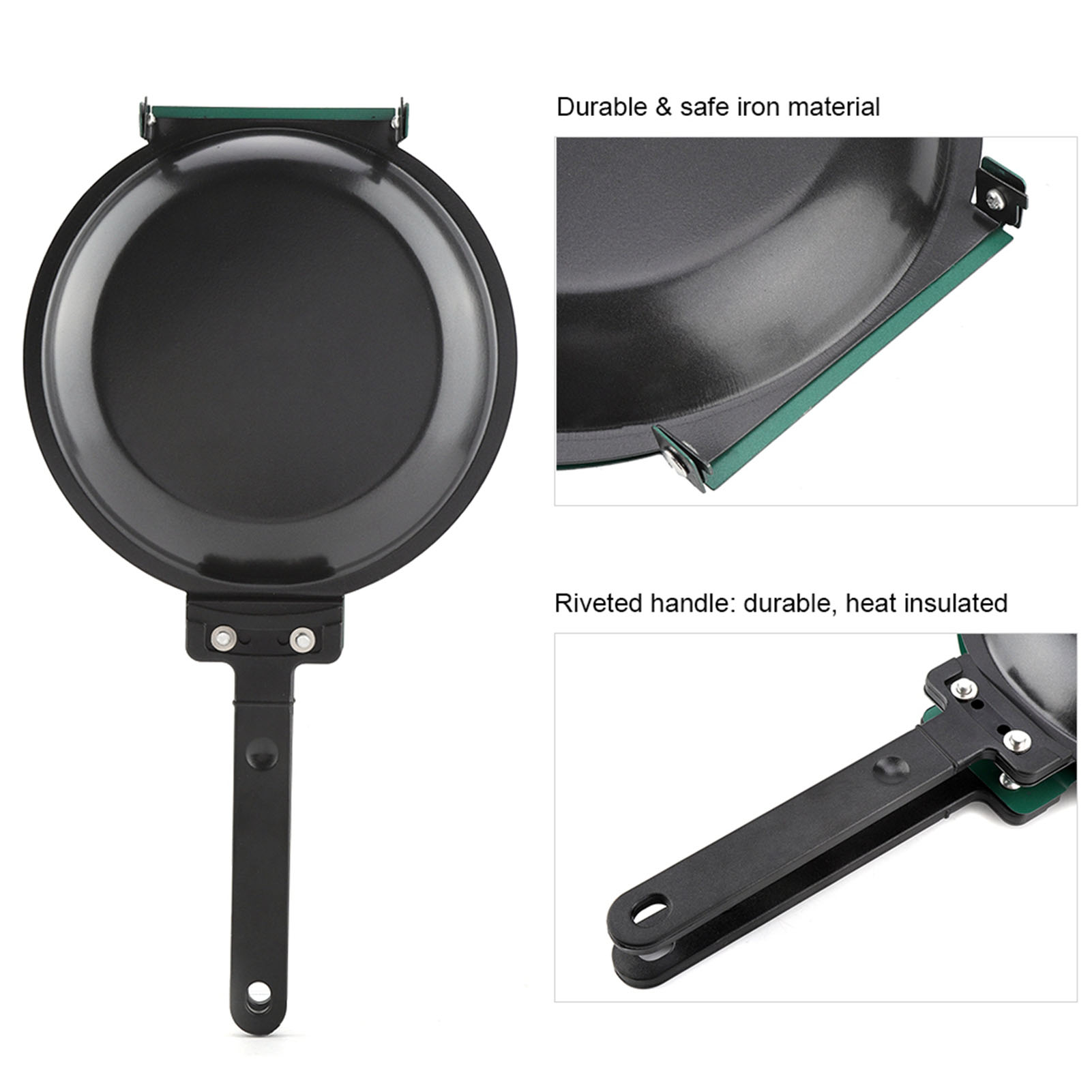 Double Side Titanium Steel Coa - Mini Pancake Griddle のレビューと価格