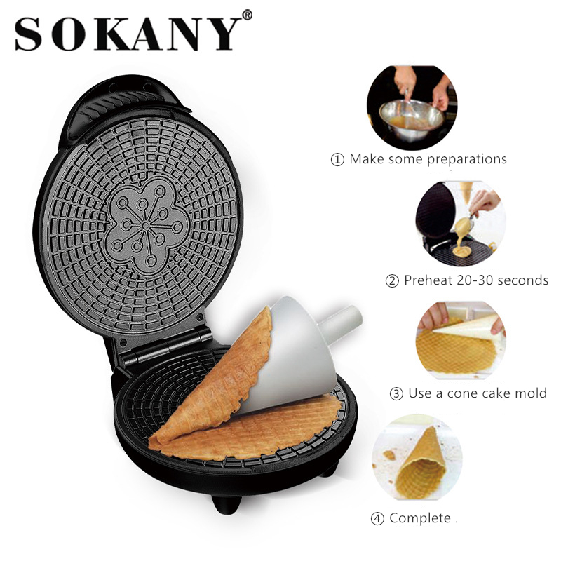 Electric Crispy Egg Roll Maker - Waffle Cone Maker のレビューと価格
