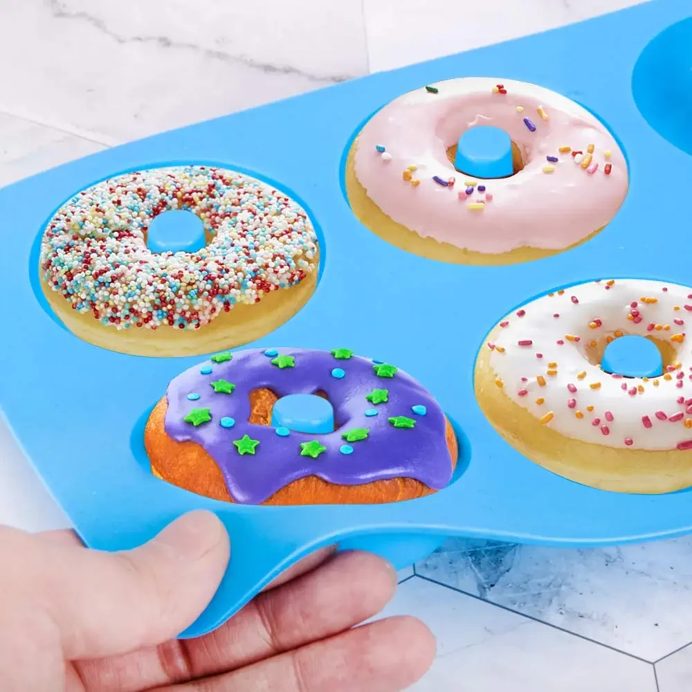 1/2pcs Silicone Muffins Donut  - Donut Mold Silicone のレビューと価格