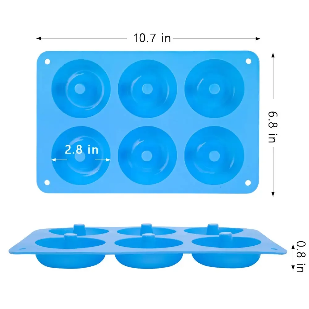 1/2pcs Silicone Muffins Donut  - Donut Mold Silicone のレビューと価格