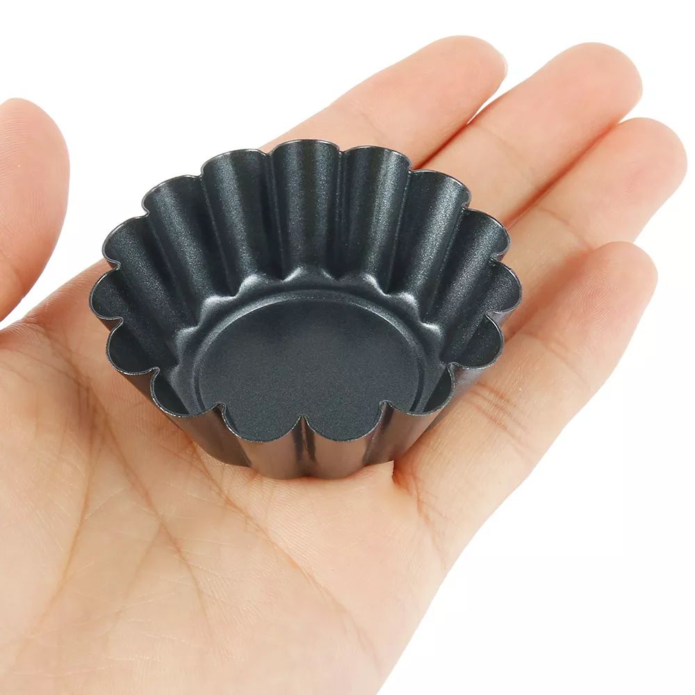4PCS Mini Round Nonstick Tart  - Egg Waffle Pan のレビューと価格
