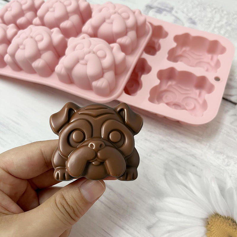 Bulldog Chocolate Silicone Mol - Bunny Cake Mold のレビューと価格