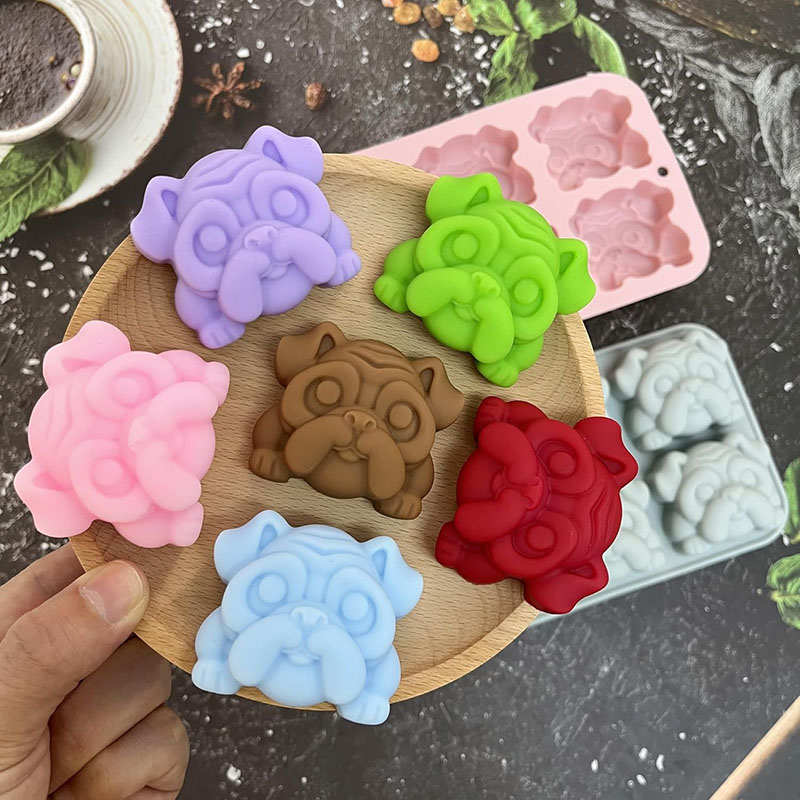 Bulldog Chocolate Silicone Mol - Bunny Cake Mold のレビューと価格