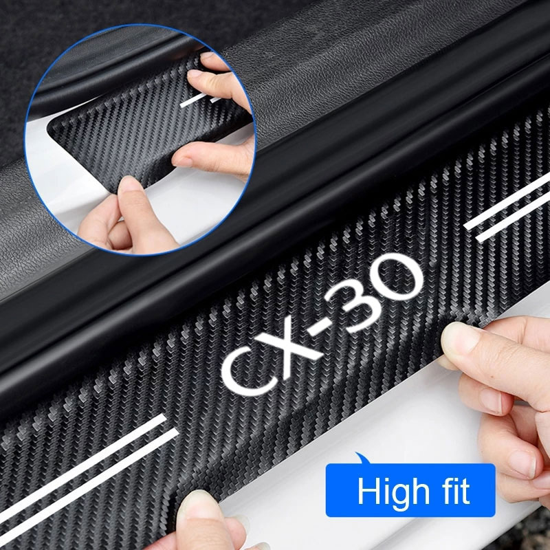 Car Door Sill Guard Plate Thre - Crepe Pan Carbon のレビューと価格