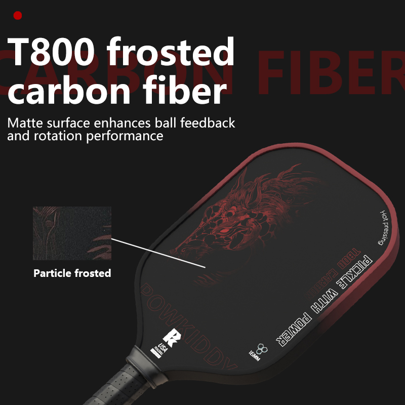 T800 Carbon Fiber Pickleball P - Crepe Pan Carbon のレビューと価格