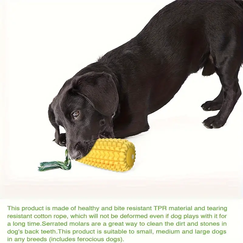 Dog Chew Toys for Aggressive C - Corn Dog Stick のレビューと価格