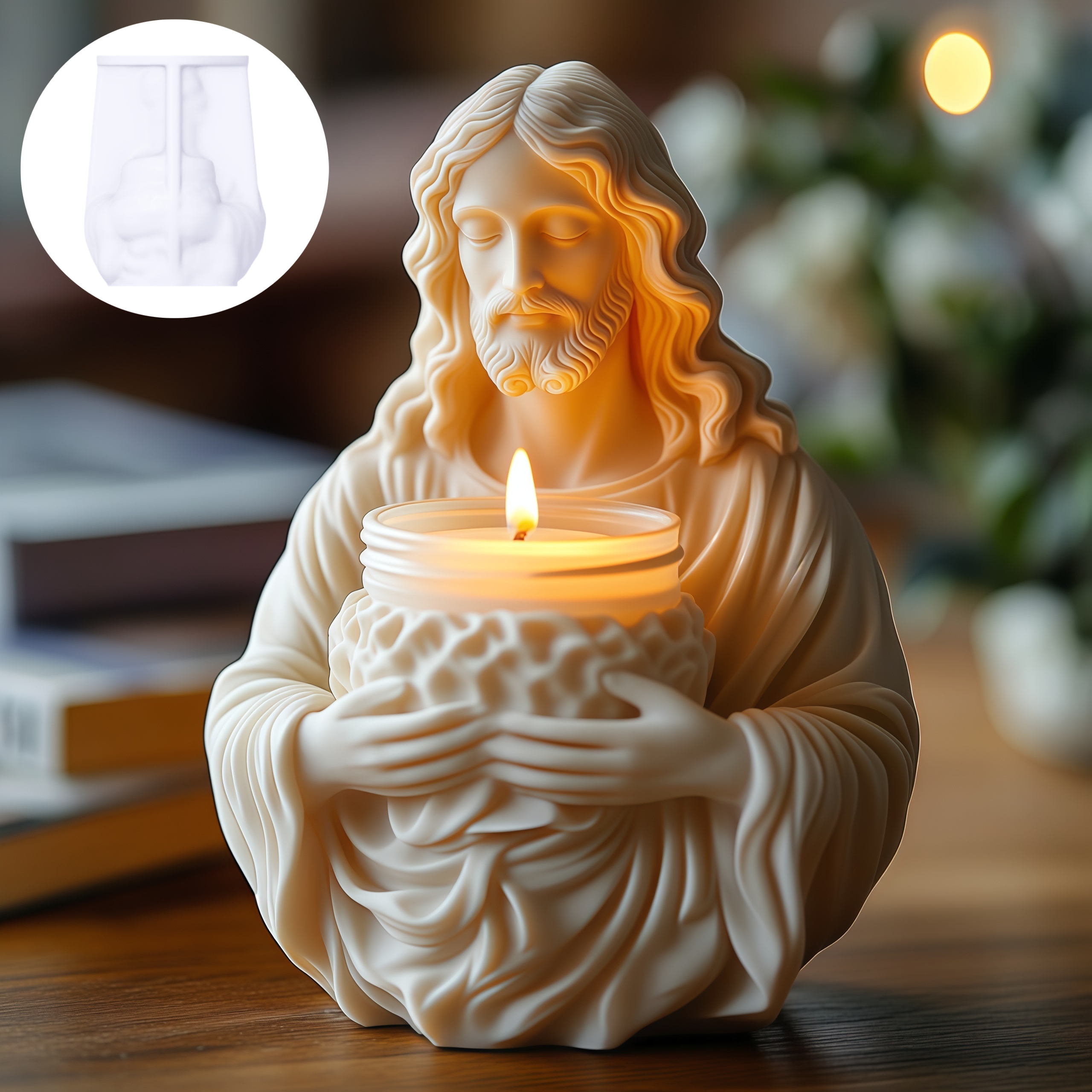 New Jesus Flower pot succulent - Potsticker Mold のレビューと価格