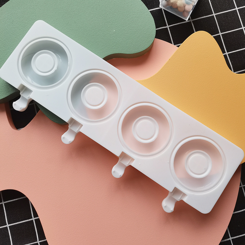 Large Donut 4 Cavity Ice Cream - Donut Mold Silicone のレビューと価格