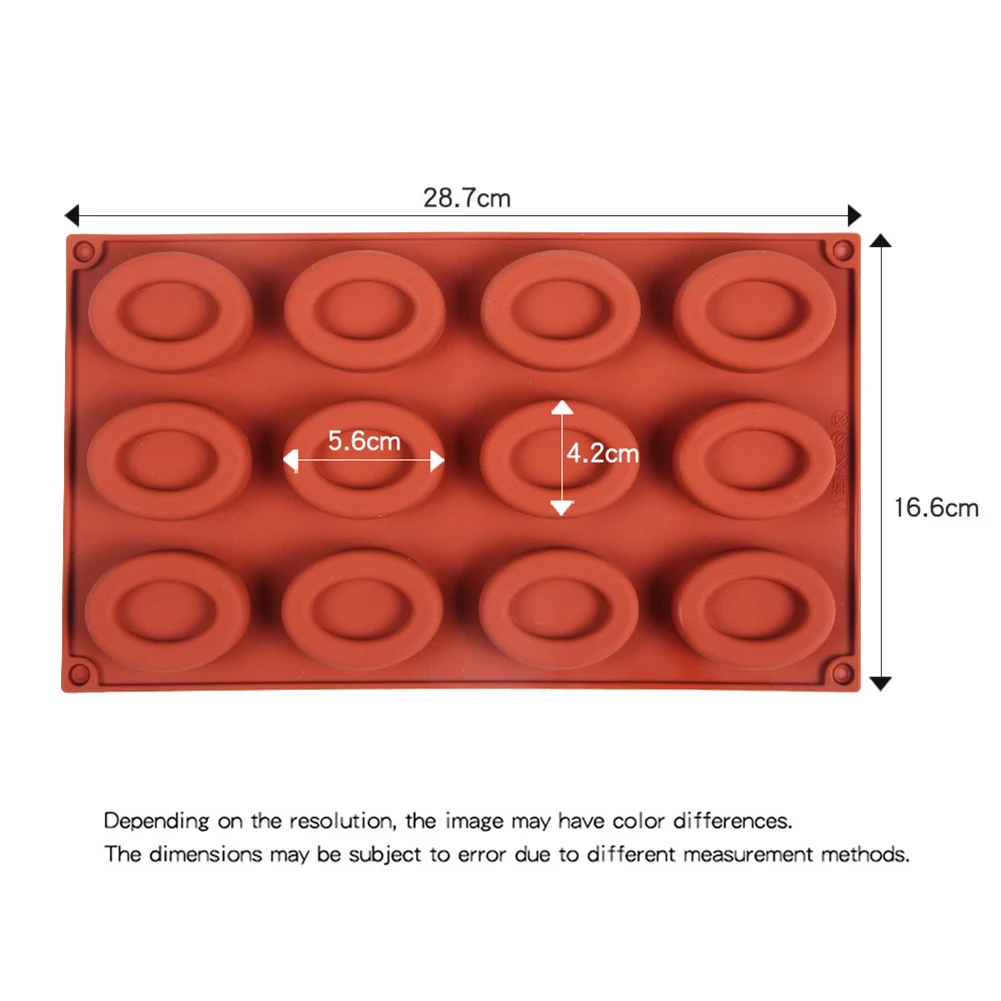 Flexible 12 Cavity Silicone Do - Donut Mold Silicone のレビューと価格