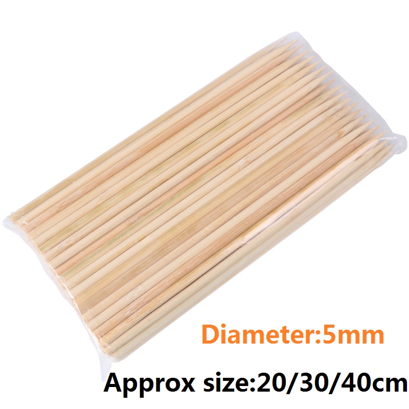 20/30/40cm x 5mm Bamboo Wooden - Corn Dog Stick のレビューと価格