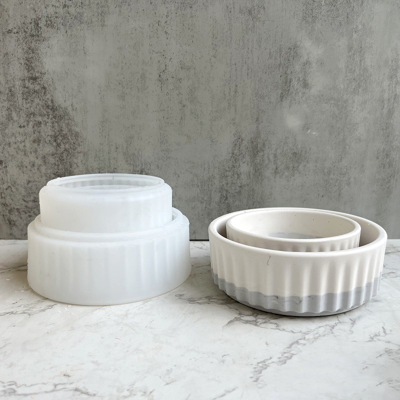 Stripe Flowerpot Silicone Mold - Potsticker Mold のレビューと価格