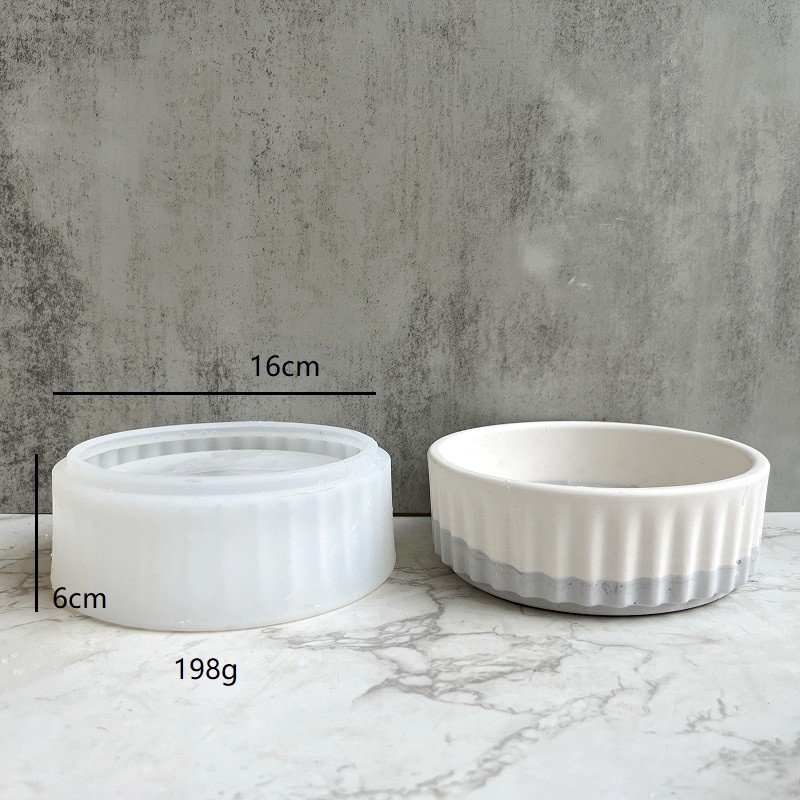 Stripe Flowerpot Silicone Mold - Potsticker Mold のレビューと価格