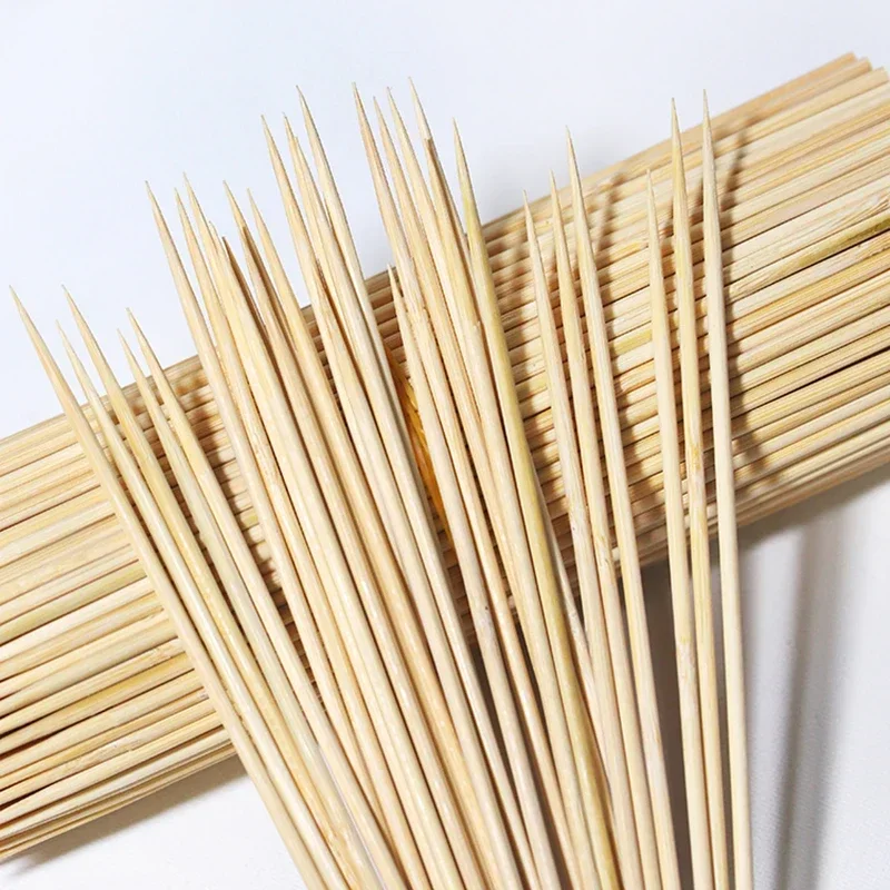 90pcs Bamboo Stick Food Grade  - Corn Dog Stick のレビューと価格