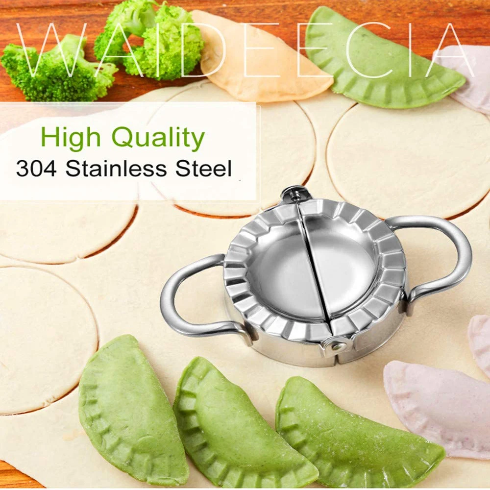 Stainless Steel Dumpling Mold  - Dumpling Press Set のレビューと価格