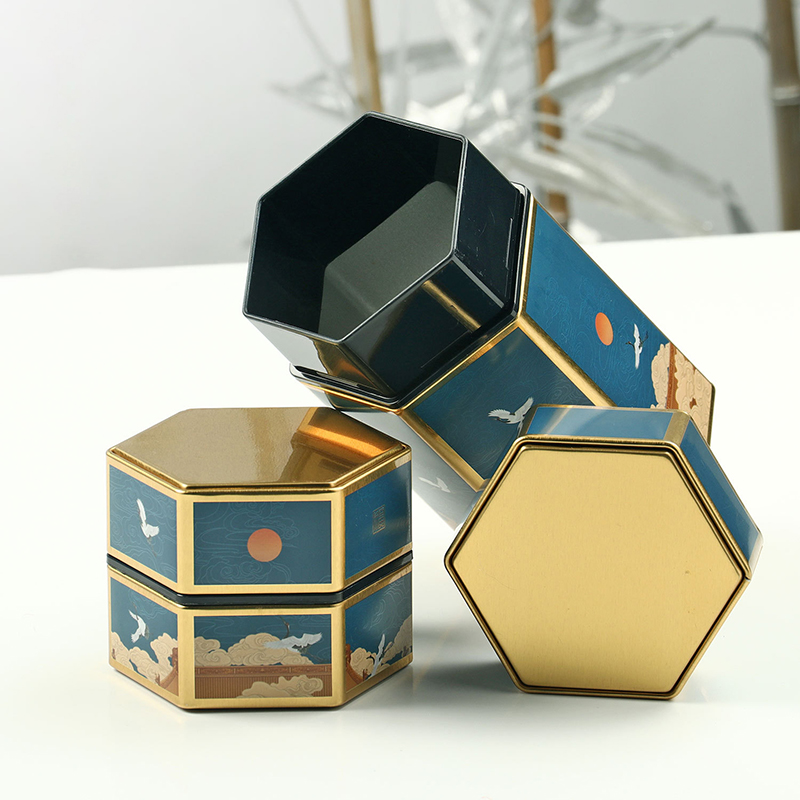 Creative Hexagonal Teapot Tin  - Cast Iron Corn のレビューと価格
