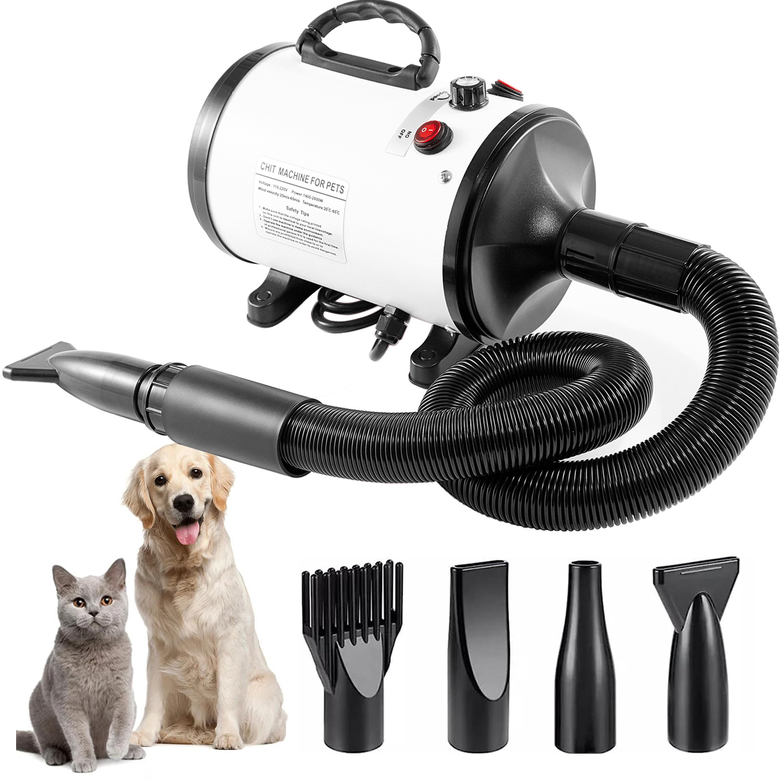 2800W Pet Hair Dryer for Dogs  - Hot Dog Press のレビューと価格