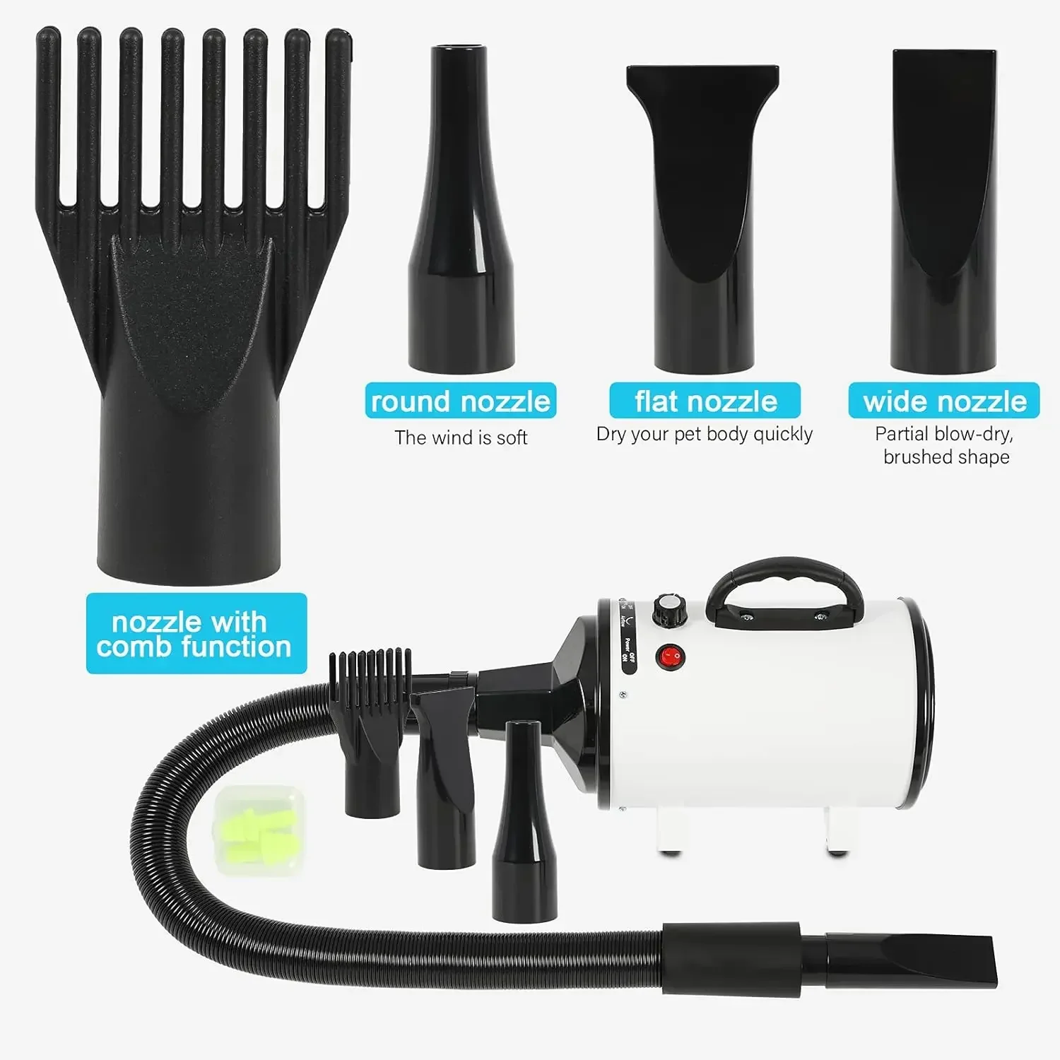 2800W Pet Hair Dryer for Dogs  - Hot Dog Press のレビューと価格
