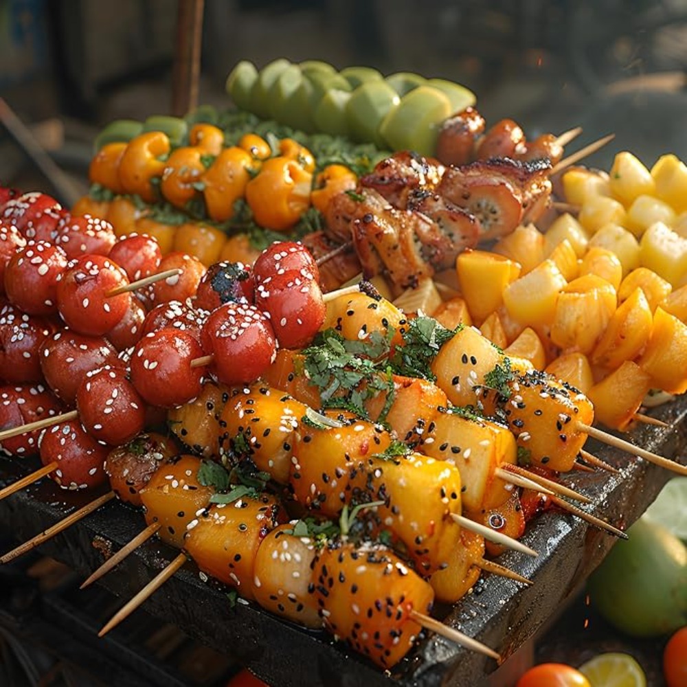 90-1350Pcs BBQ Bamboo Sticks D - Corn Dog Stick のレビューと価格