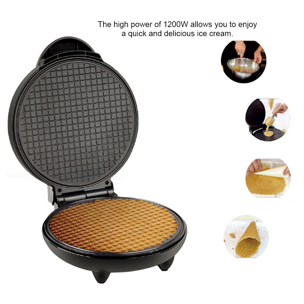 Electric Egg Roll Maker Waffle - Waffle Cone Maker のレビューと価格