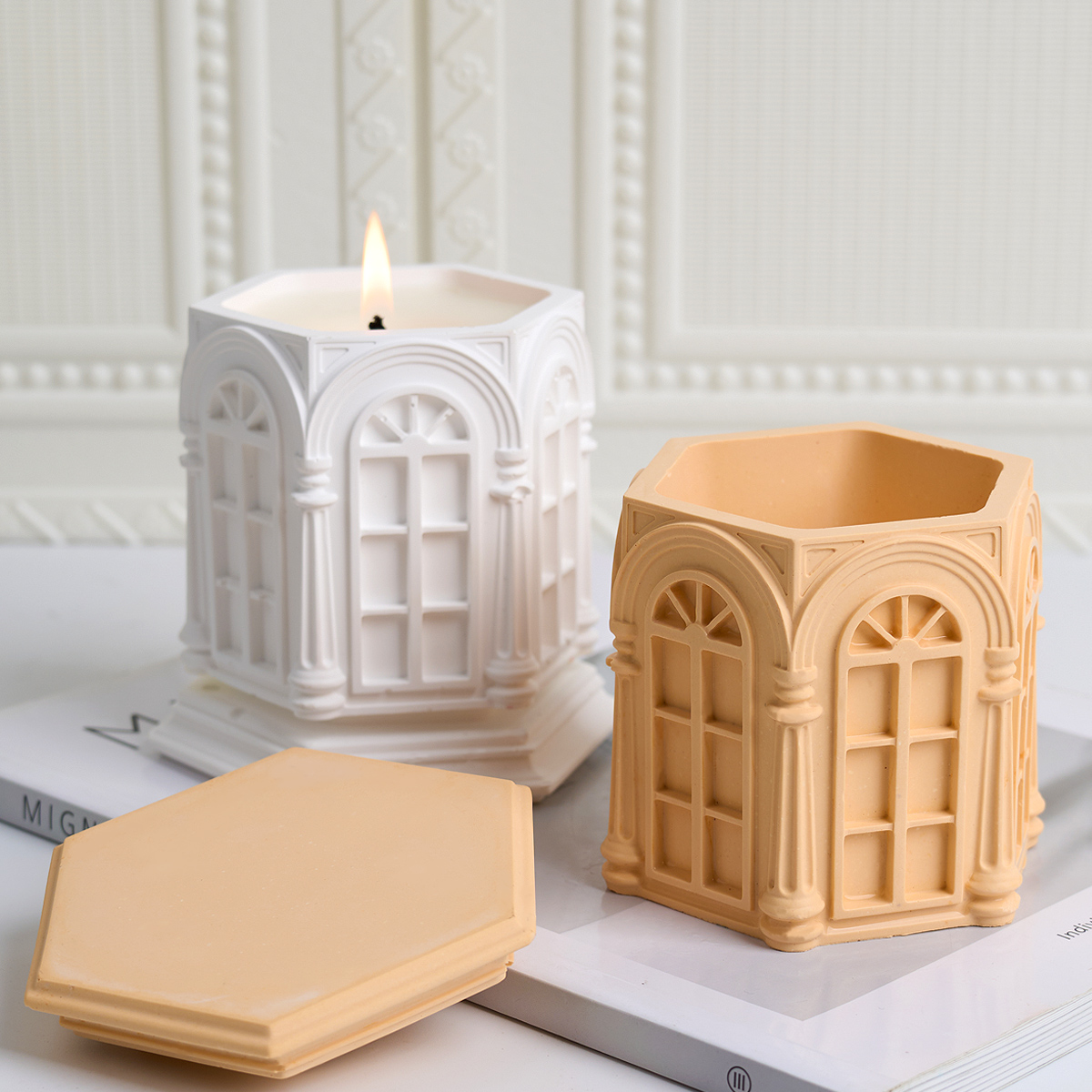 DIY Vintage Candle Jar Contain - Potsticker Mold のレビューと価格