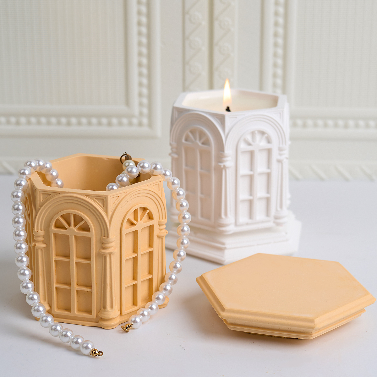 DIY Vintage Candle Jar Contain - Potsticker Mold のレビューと価格