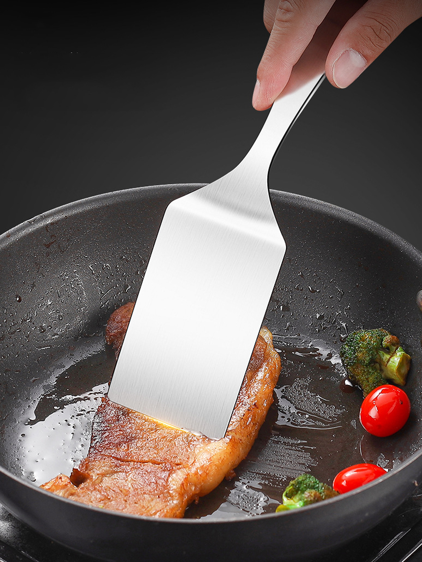 2pc/1pc Small Stainless Steel  - Okonomiyaki Spatula のレビューと価格